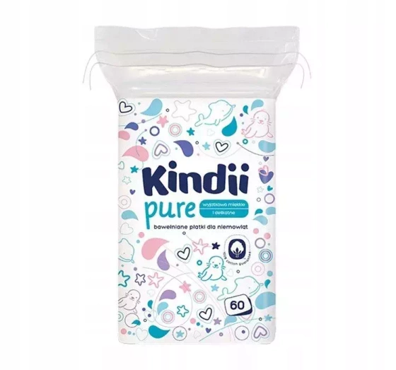CLEANIC KINDII BABY-PADS AUS REINER BAUMWOLLE 60 STÜCK