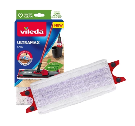 Kliknij na zdjęcie, aby je powiększyć Vileda Ultramax Care Refill Flachmopp-Ersatzbezug 1 Stück