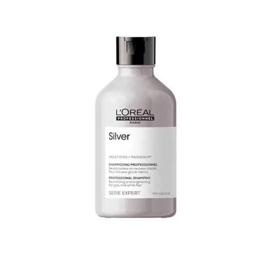 Kliknij na zdjęcie, aby je powiększyć LOREAL PROFESSIONNEL SERIE EXPERT SILVER SHAMPOO 300ML