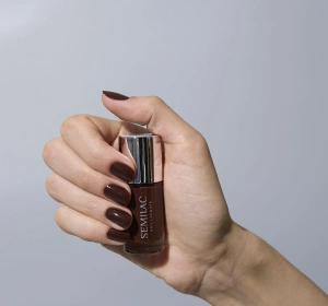 Semilac Nail Lacquer Klassischer Nagellack 111 Espresso 9 ml 