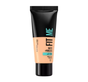 MAYBELLINE FIT ME! MATTE + PORELESS LIQUID FOUNDATION GRUNDIERUNG 112 SOFT BEIGE 30 ML