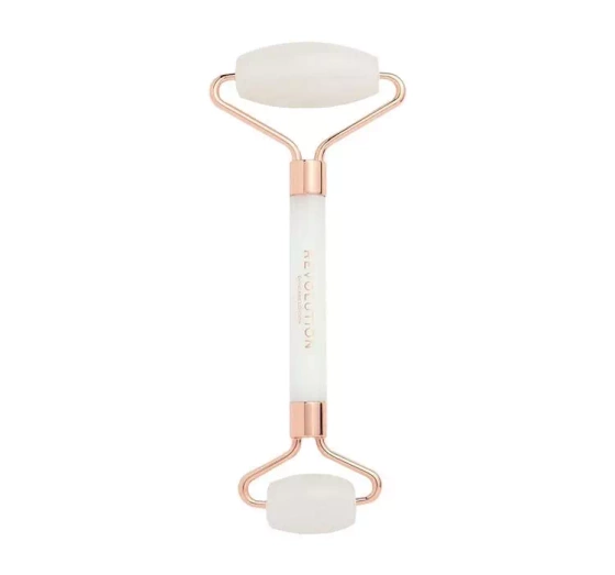 REVOLUTION SKINCARE WHITE JADE ROLLER GESICHTSMASSAGEGERÄT