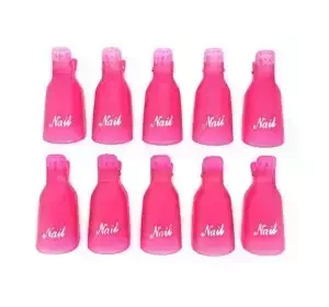 SUNONE CLIPS ZUM ENTFERNEN VON HYBRIDEN ACRYL UND GEL 10 STÜCK