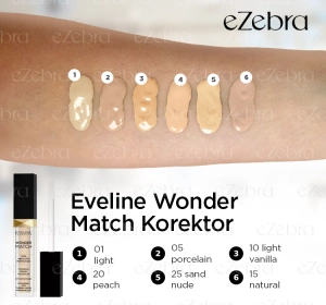 EVELINE WONDER MATCH FLÜSSIGER CONCEALER 10 LIGHT VANILLA 7ML