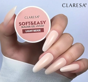 Claresa Soft & Easy Aufbaugel Light Beige 90 g