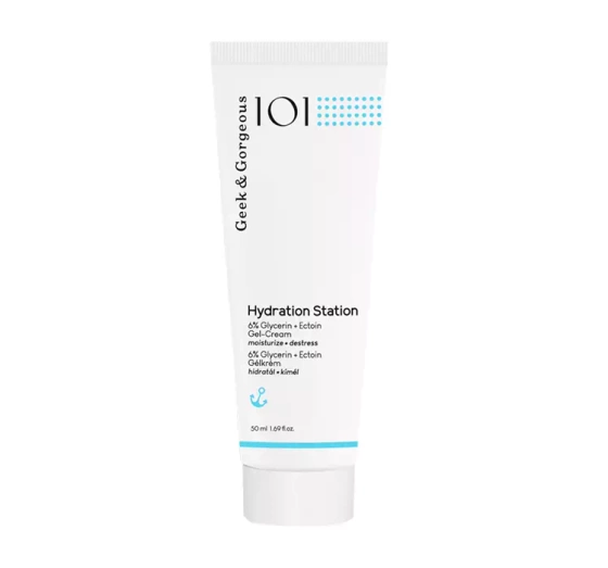 GEEK&GORGEOUS HYDRATION STATION INTENSIV FEUCHTIGKEITSSPENDENDE CEL-CREME FÜR GESICHT 50ML