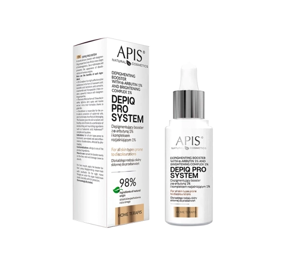 APIS PROFESSIONAL DEPIQ PRO SYSTEM DEPIGMENTIERENDER BOOSTER FÜR GESICHT 30ML