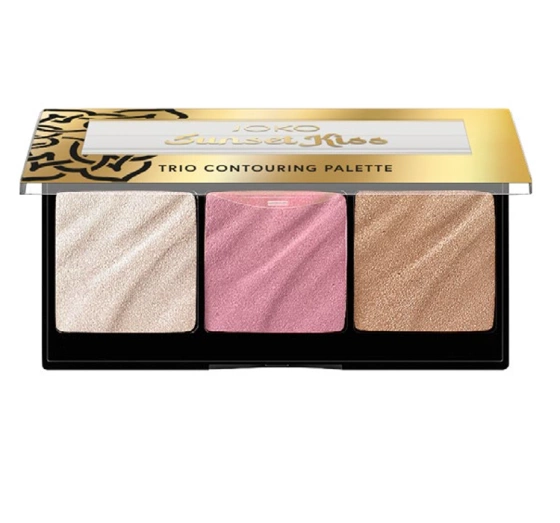 Kliknij na zdjęcie, aby je powiększyć Joko Sunset Kiss Trio Contouring Palette Konturierpalette 12,5g