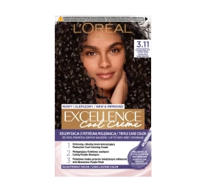 LOREAL EXCELLENCE COOL CREME HAARFARBE 3.11 ULTRA-ASCHE DUNKELBRAUN