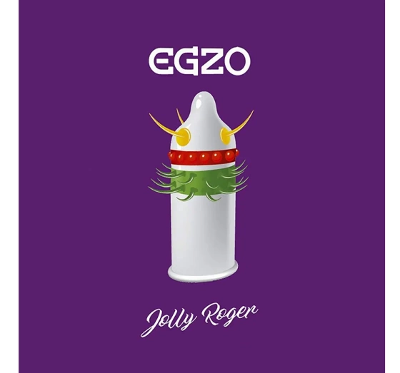 EGZO STIMULIERENDES KONDOM MIT NOPPEN JOLLY ROGER MEDIUM 1 STÜCK