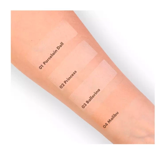 MIYO DOLL FACE SATIN GEPRESSTER PUDER FÜR GESICHT 02 PRINCESS 7G