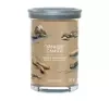 Yankee Candle Signature Tumbler – große Duftkerze „Amber & Sandalwood“, 567 g