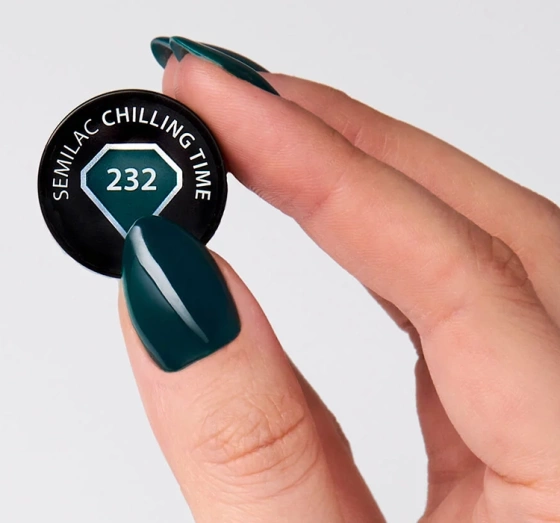 SEMILAC LET'S MEET UV HYBRID NAGELLACK 232 CHILLING TIME 7 ML