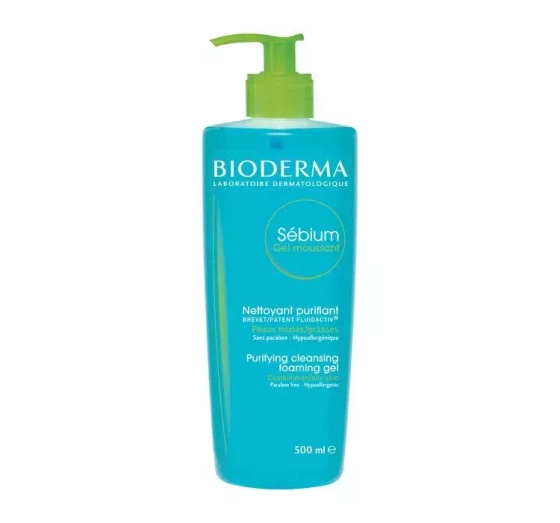BIODERMA SEBIUM GEL MOUSSANT ANTIBAKTERIELLES GESICHTSGEL 500 ML