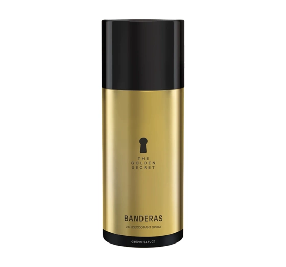 Kliknij na zdjęcie, aby je powiększyć Banderas The Golden Secret Deodorant Spray 150 ml