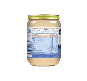 HiPP Bio Gläschen-Dessert nach dem 4. Monat Grießbrei mit Milch und Bananen 190 g