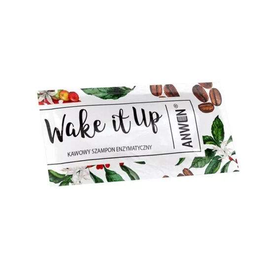 Kliknij na zdjęcie, aby je powiększyć ANWEN WAKE IT UP KAFFEE-ENZYM-SHAMPOO 10ML