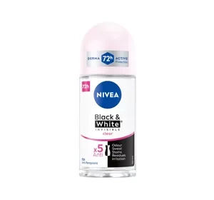 NIVEA BLACK WHITE CLEAR ANTITRANSPIRANT ROLL ON