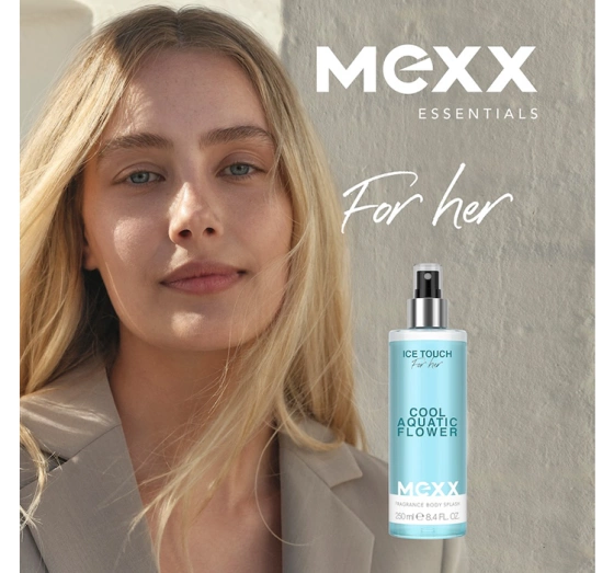 Kliknij na zdjęcie, aby je powiększyć Mexx Ice Touch Woman Körperspray 250 ml