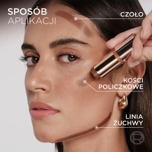 L'Oréal Paris Lumi Bronze Le Stick Soleil – cremig-pudriger Bronzer-Stift für das Gesicht, 110 Toasted Sunlight, 9 g