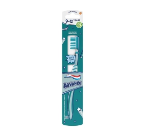 Aquafresh Advance Zahnbürste für Kinder im Alter von 9–12 Jahren, Soft