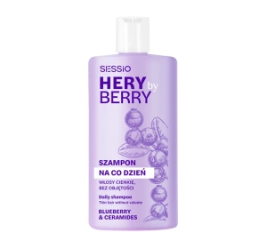 Sessio Hery By Berry Blueberry & Ceramides Shampoo für feines und kraftloses Haar 300 ml
