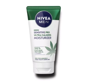 NIVEA MEN Sensitive Pro feuchtigkeitsspendende Gesichtscreme mit Hanfsamen 75ml