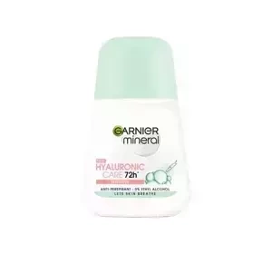 GARNIER MINERAL HYALURONIC CARE 72H SENSITIVE ANTITRANSPIRANT ROLL-ON 50ML