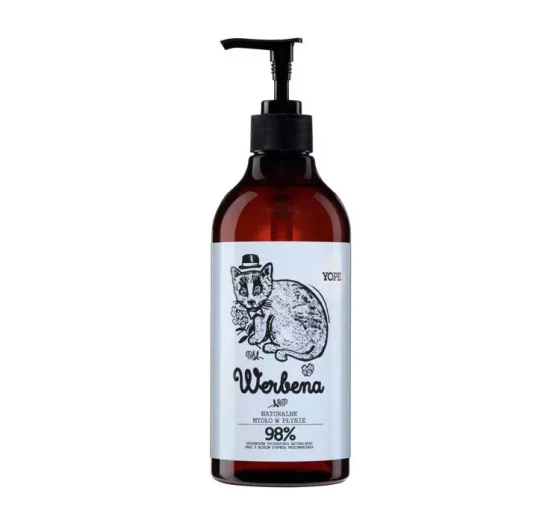 YOPE NATÜRLICHE FLÜSSIGSEIFE EISENKRAUT 500 ML