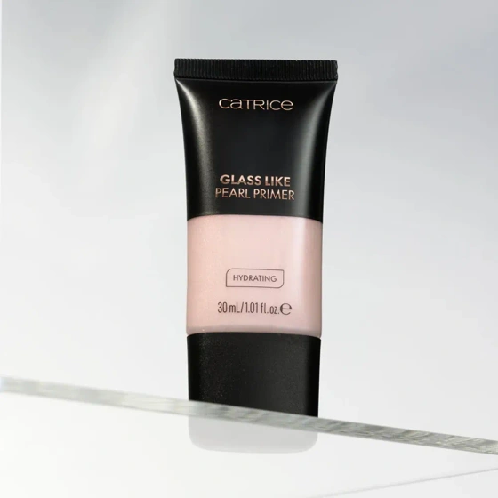 Catrice Glass Like Pearl Primer – feuchtigkeitsspendende, strahlkraftverleihende Make-up-Grundierung 30 ml