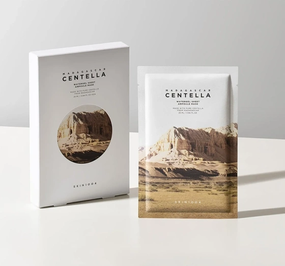 Skin1004 Madagascar Centella Hydrogel-Tuchmaske 5 x 25 ml