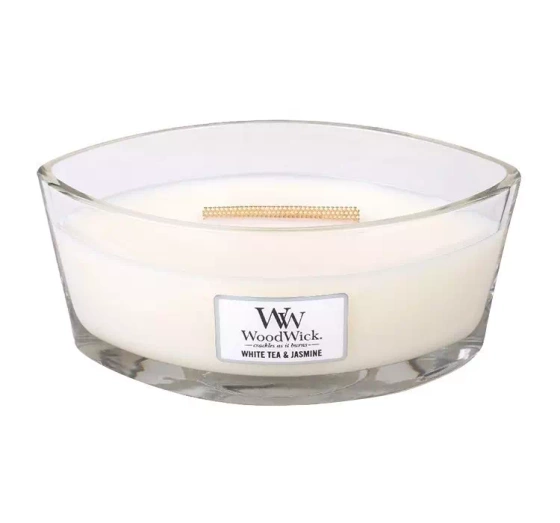 WOODWICK ELLIPSE CANDLE DUFTKERZE WHITE TEA AND JASMINE 453,6G