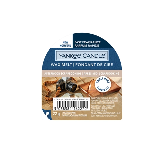 Kliknij na zdjęcie, aby je powiększyć Yankee Candle Duftwachs Afternoon Scrapbooking 22 g
