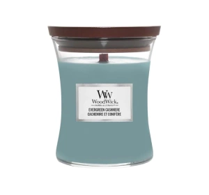 Woodwick Medium Jar Candle Duftkerze Evergreen Cashmere 275 g