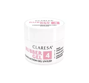 CLARESA RUBBER GEL AUFBAUGEL UV/LED 4 12G