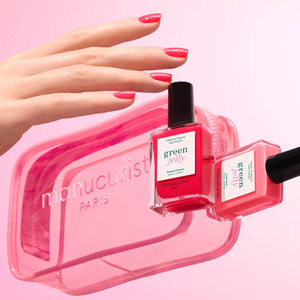Manucurist Green Jelly – Klassisches Set: Nagellack „Sugar Plum“ 15 ml + klassischer Nagellack „Pomme d'Amour“ 15 ml
