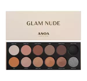 ASOA LIDSCHATTENPALETTE GLAM NUDE 12,2G