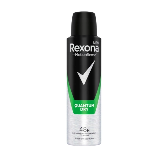 Kliknij na zdjęcie, aby je powiększyć REXONA MEN QUANTUM DRY ANTITRANSPIRANT FÜR MÄNNER 150ML