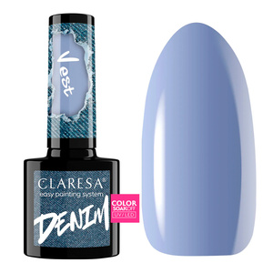 Claresa Denim Hybrid-Nagellack „Vest“, 5 g