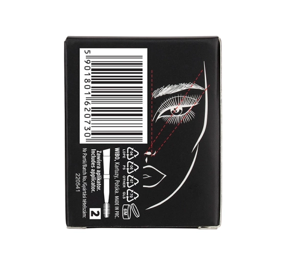 Kliknij na zdjęcie, aby je powiększyć WIBO EYEBROW POMADE AUGENBRAUENPOMADE BLACK BROWN