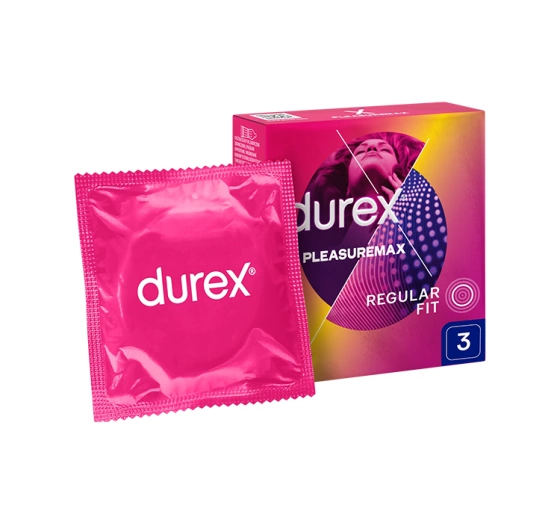 Kliknij na zdjęcie, aby je powiększyć DUREX PLEASUREMAX KONDOME 3 STÜCK