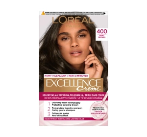 LOREAL EXCELLENCE CREME HAARFARBE 4.00 BRAUN