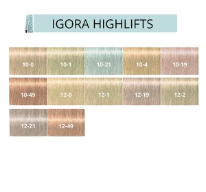 SCHWARZKOPF IGORA ROYAL HIGHLIFTS HAARFARBE 12-1 60 ml