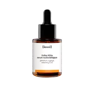 IOSSI WILDE ROSE BELEUCHTENDES SERUM MIT GERANIE ZYPRESSE UND VITAMIN C UND E 30ML