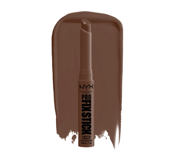 Kliknij na zdjęcie, aby je powiększyć NYX Professional Makeup Pro Fix Stick Concealer-Stick für das Gesicht 17 Deep Walnut 1,6 g