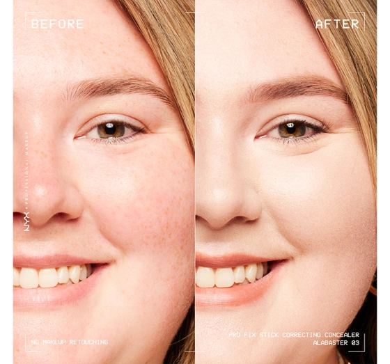 NYX Professional Makeup Pro Fix Stick Concealer-Stick für das Gesicht 03 Alabaster 1,6 g