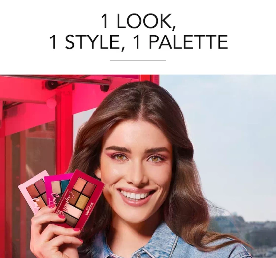 BOURJOIS VOLUME GLAMOUR COUP DE FOUDRE LIDSCHATTENPALETTE 03 CUTE LOOK 8,4G