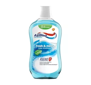 AQUAFRESH TRIPLE PROTECTION FRESH & MINTY MUNDSPÜLUNG 500ML