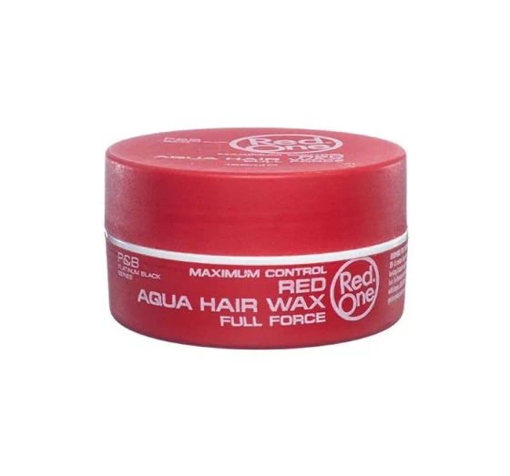 RED ONE MAXIMUM CONTROL RED AQUA HAIR WAX FULL FORCE 150 ML