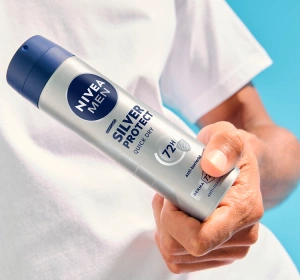 NIVEA MEN Silver Protect Antitranspirant-Spray für Männer, 150 ml